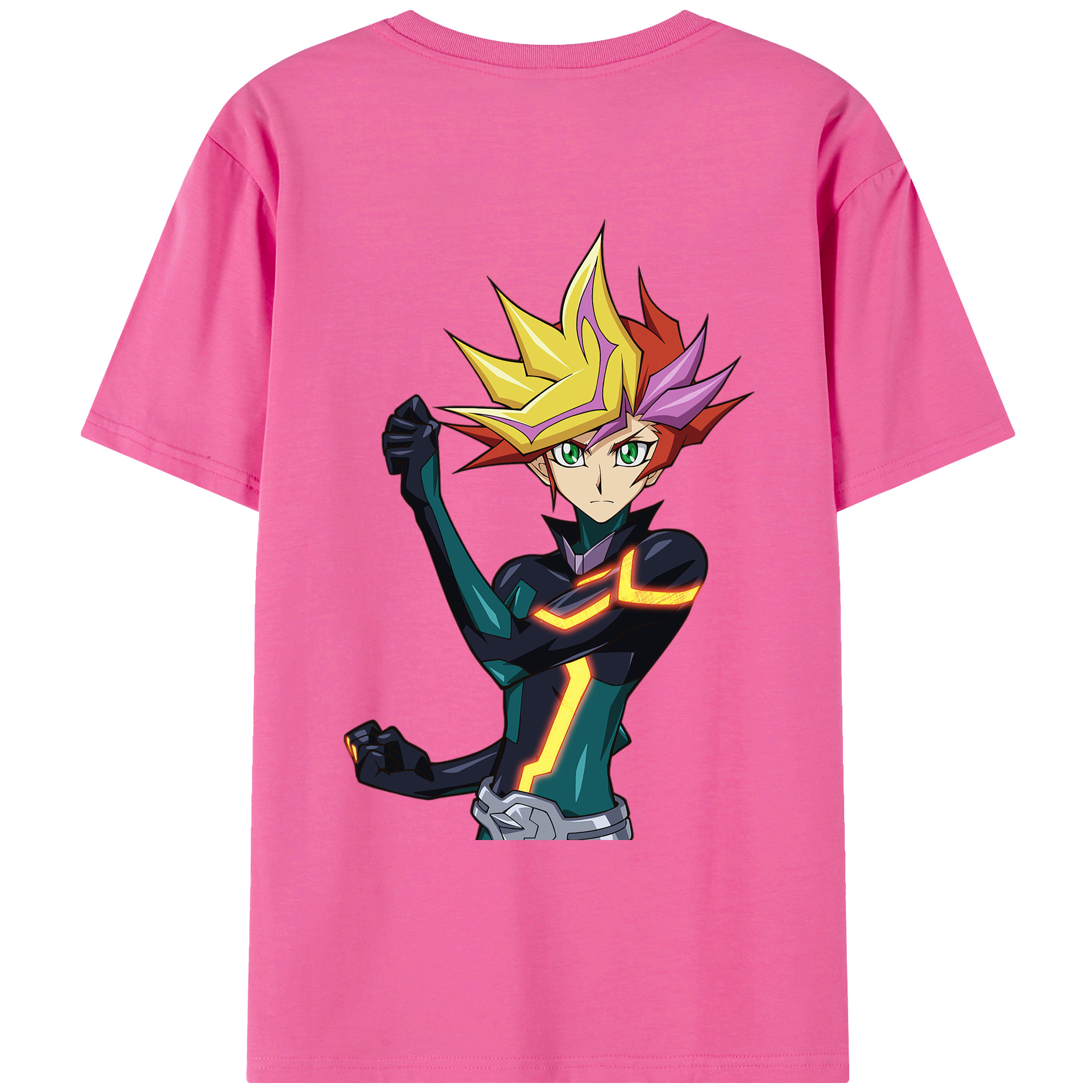 （画像用） 遊☆戯☆王 Yu-Gi-Oh! レディース半袖Tシャツ(バックプリント)